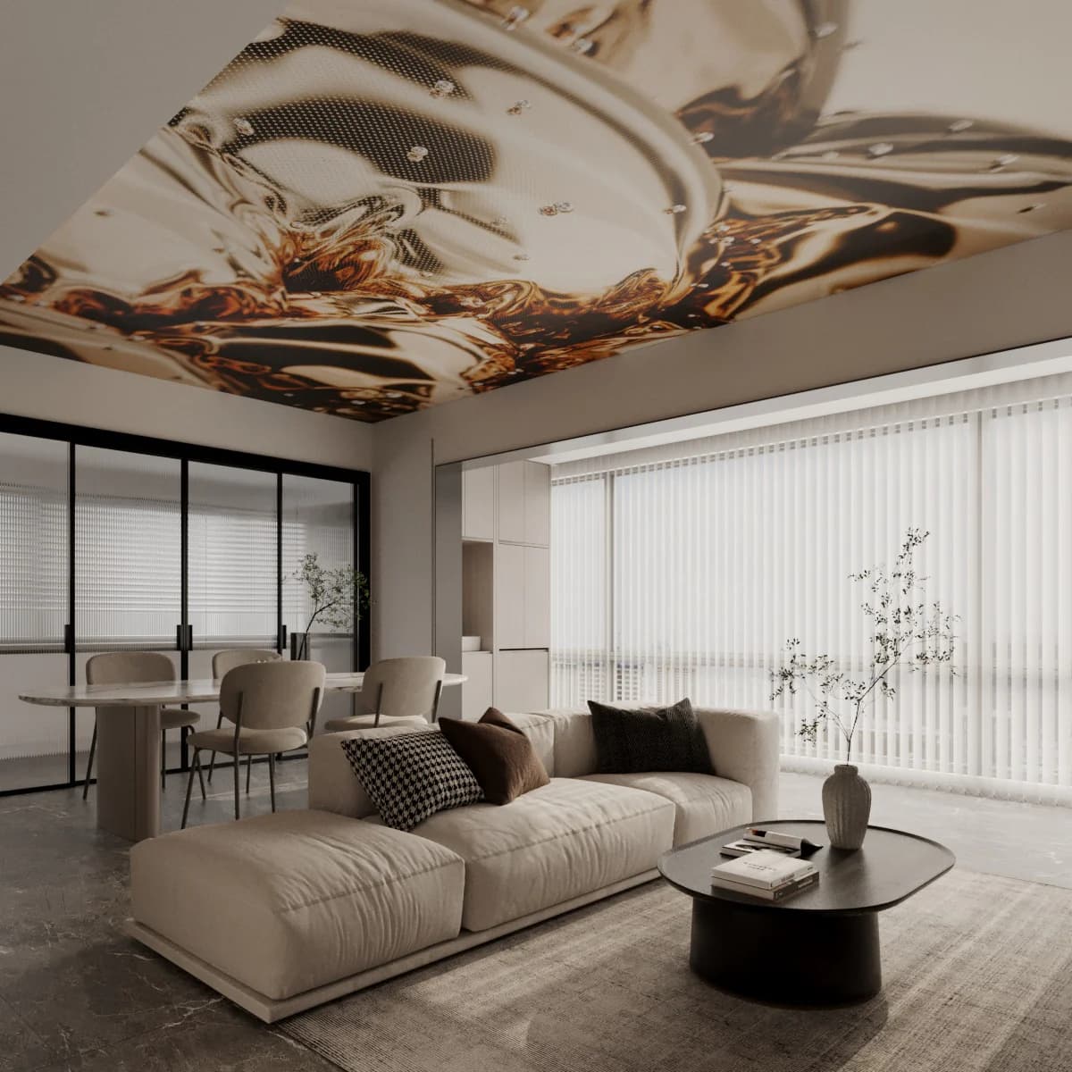 Printed Design Ceiling